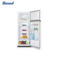 Smad Home Use Upright Deep Top Freezer Double Door Refrigerator with CE